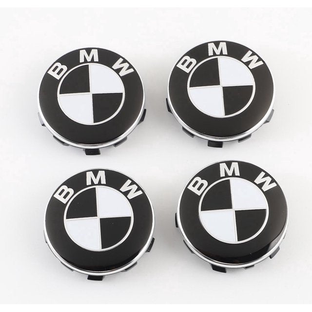BMW Emblem Badge - Black & White