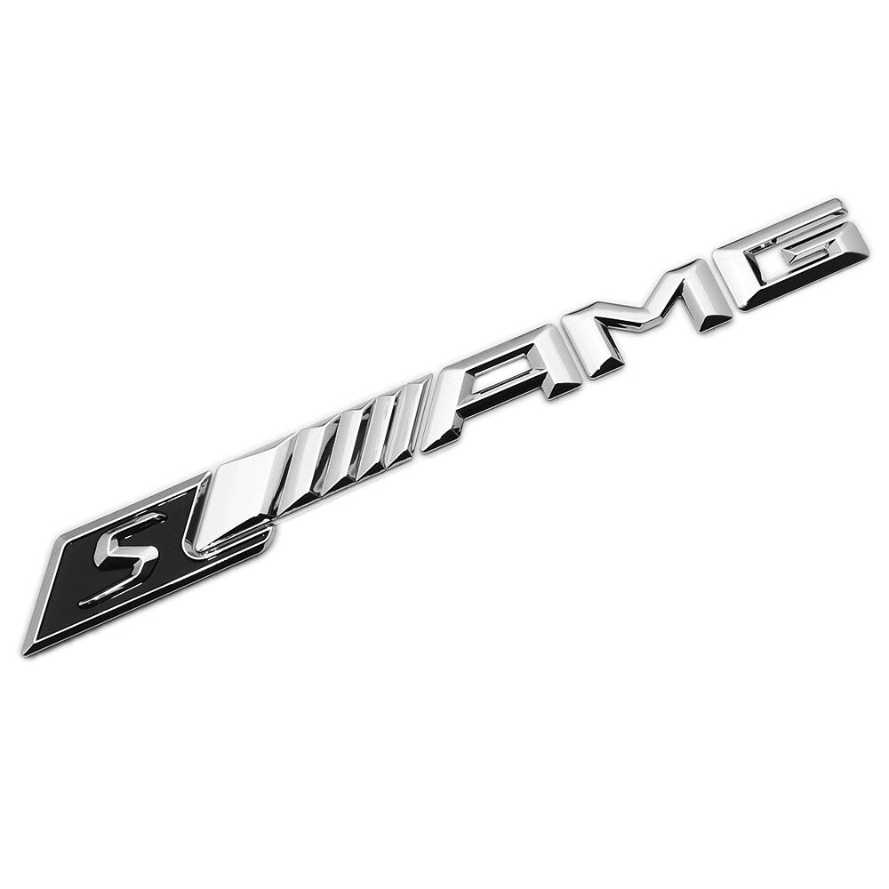 Mercedes-Benz Rear Trunk Emblem Badge - AMG S