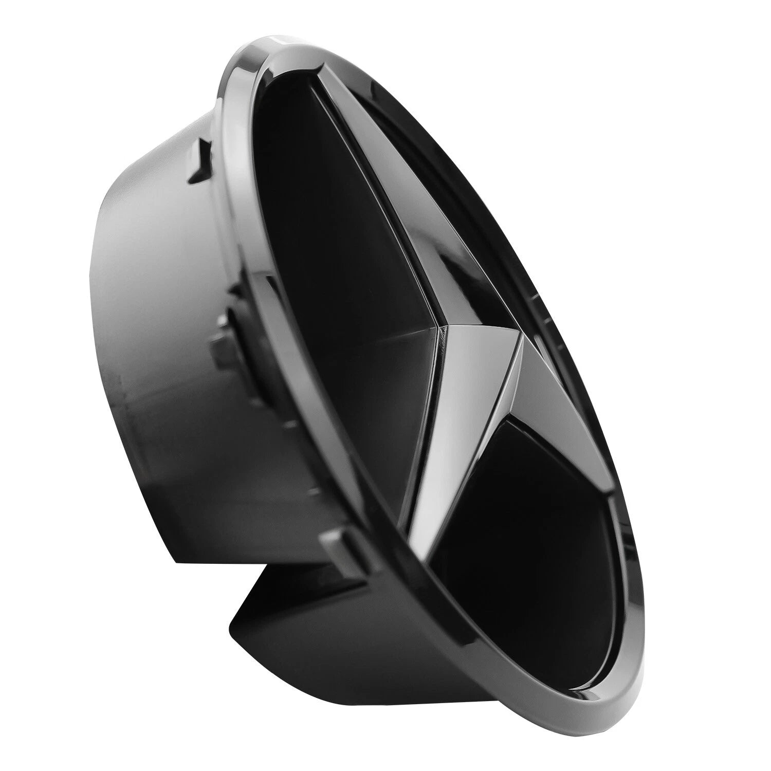 Mercedes Benz Front Grille Logo Emblem Badge - Black (Mesh)