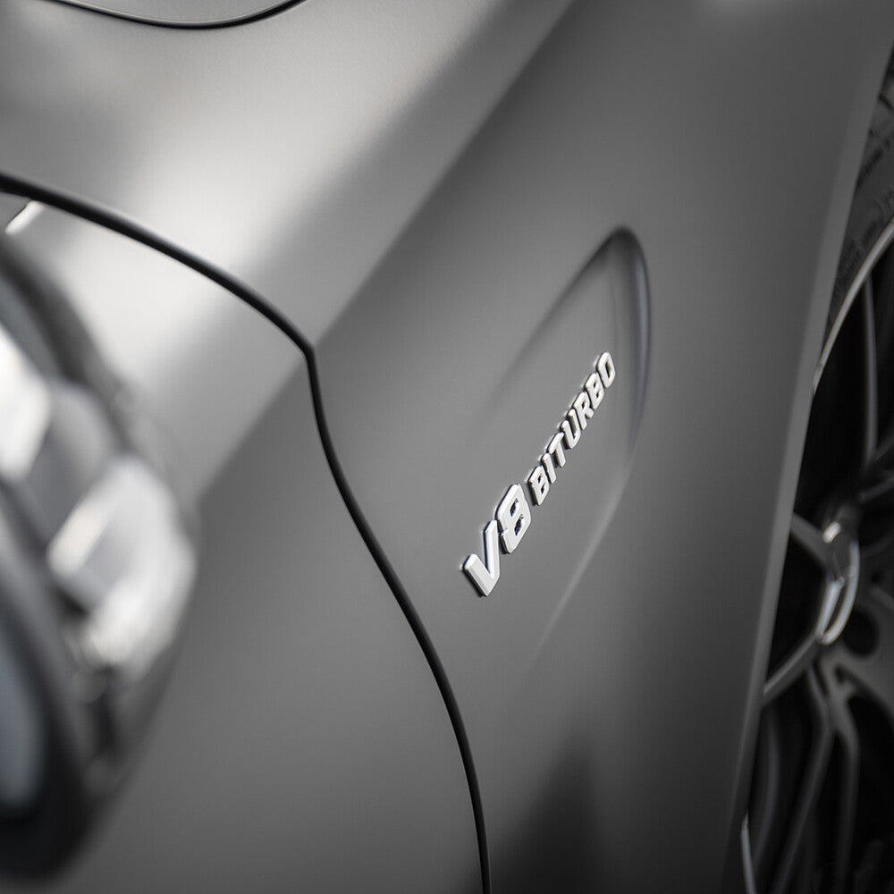 Mercedes-Benz Side Fender Emblem Badge - V8 BITURBO